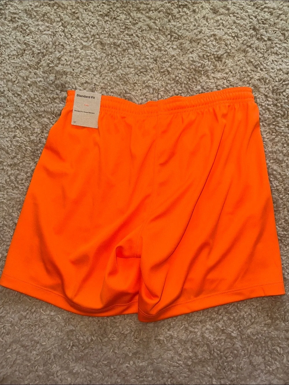 NWT Nike Orange and Black Shorts (S)